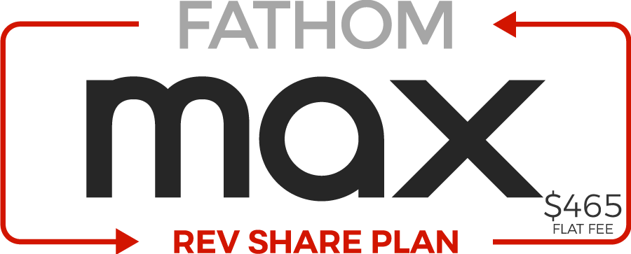 Fathom Max Plan logo on white